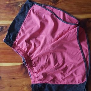 Mizuno PINK Running Shorts with Panty sz Medium